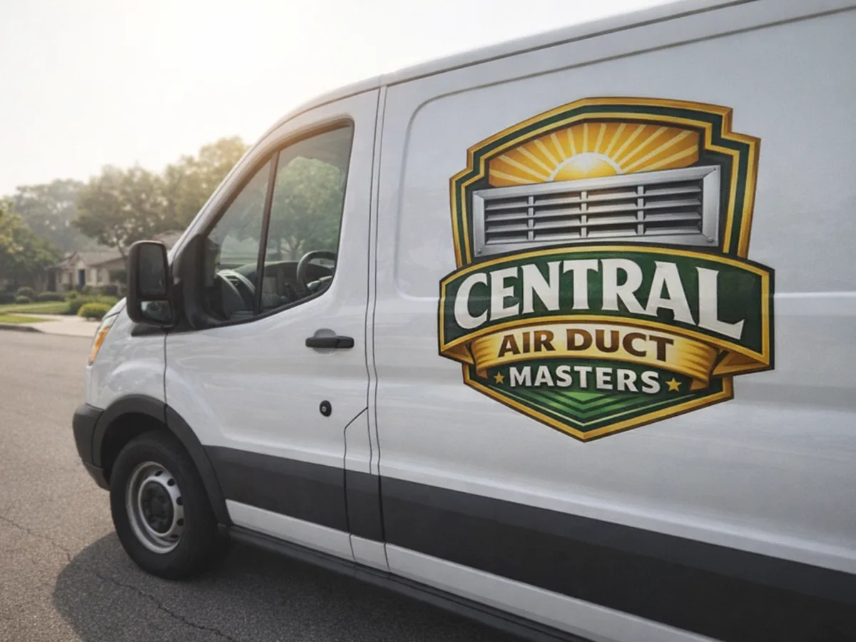 Service van arriving on a San Mateo, CA street — local same-day coverage